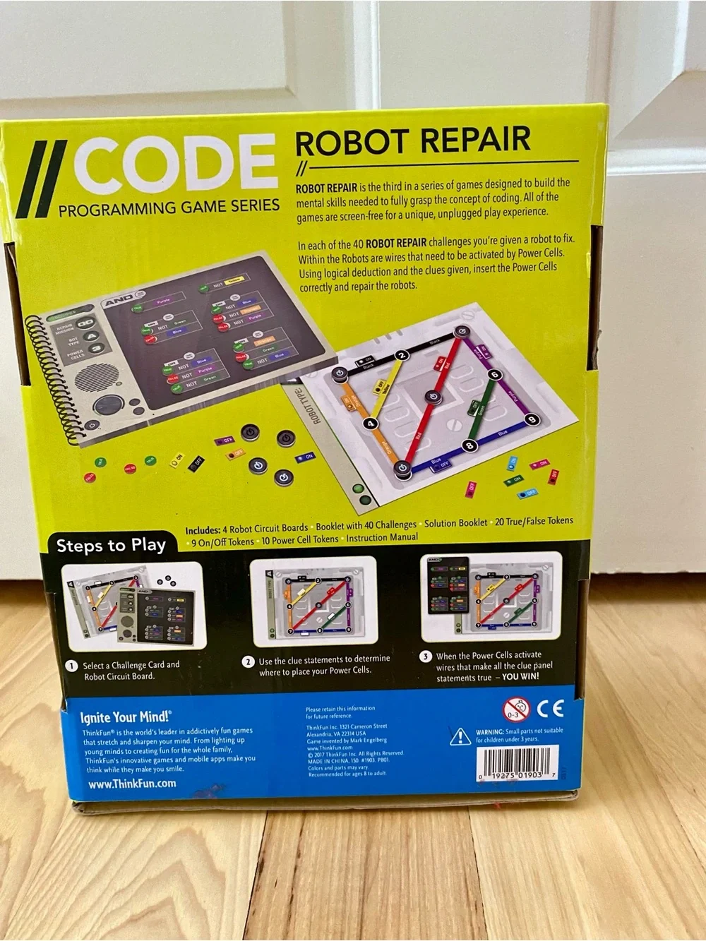 Think Fun Code Programming Game Robot Repair - Never Used - Picture 3 of 6